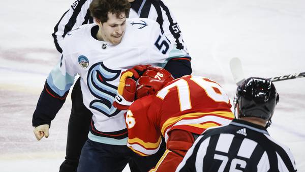 Flames’ Martin Pospisil suspended 3 games for boarding Kraken’s Vince Dunn