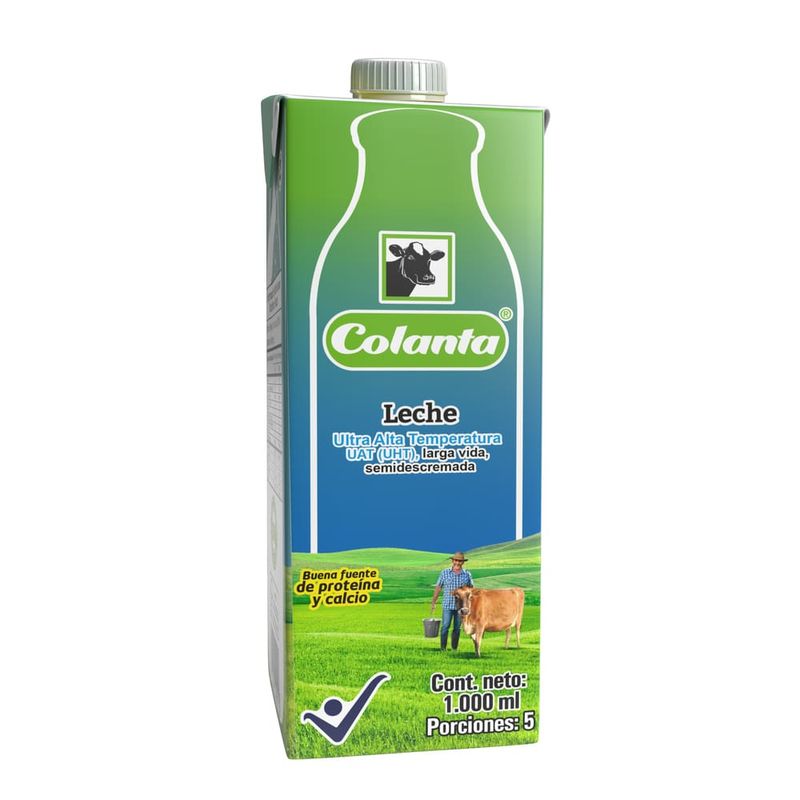 Leche-UHT-Semidescremada-Colanta-Caja-X-1000-ml