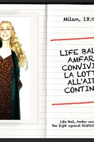 Life Ball Amfar Convivio la lotta all' AIDS continua