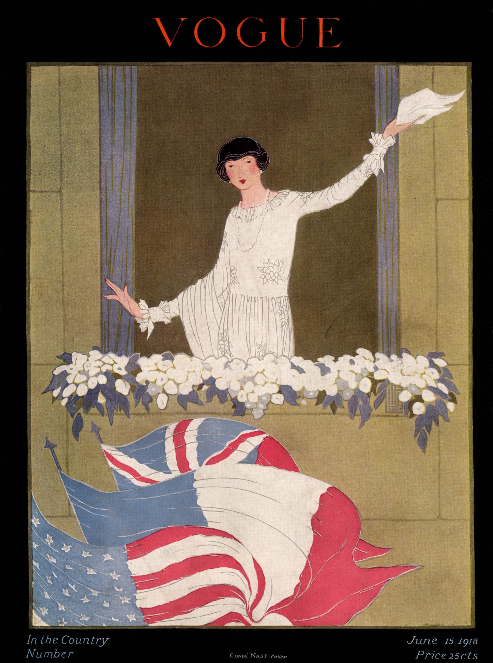 Vogue Magazine Cover June 1918