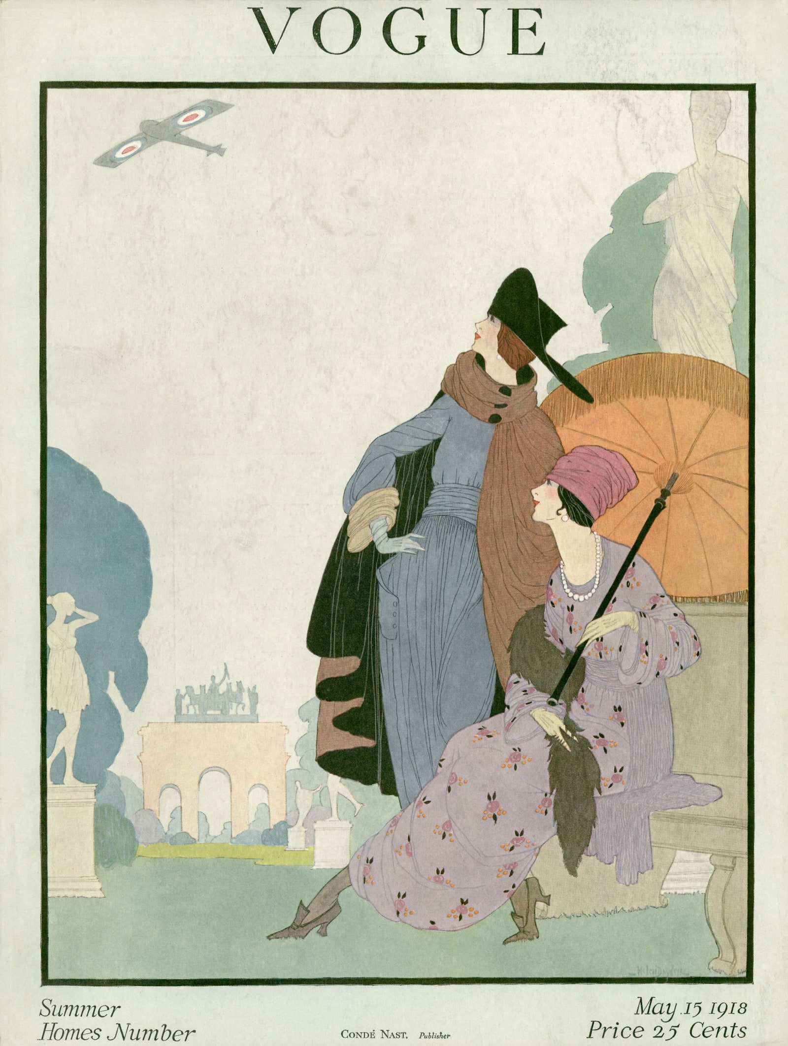 Vogue Magazine Cover May 1918