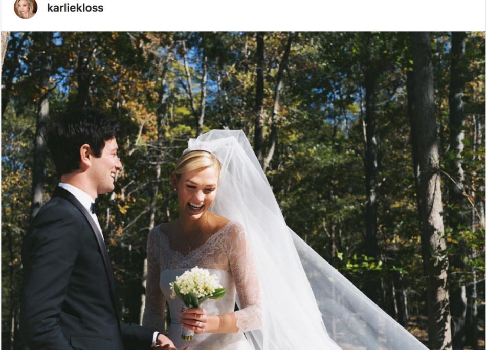 Karlie Kloss abito da sposa