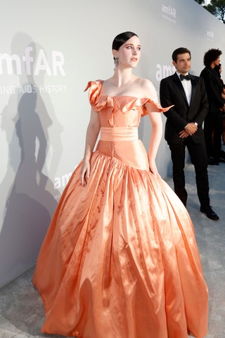 Rachel Brosnahan in Vivienne Westwood Couture