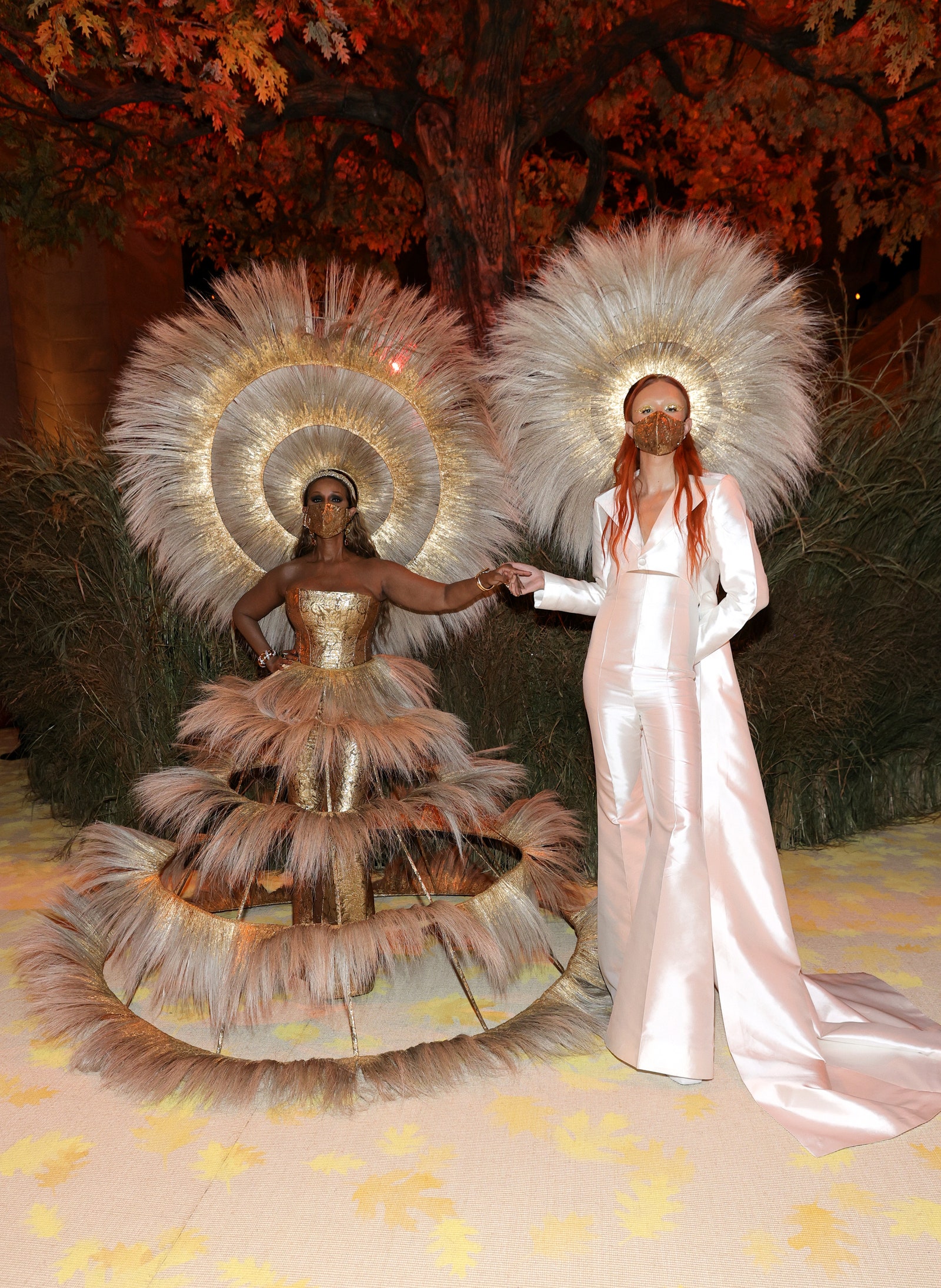 Iman e Harris Reed photo courtesy DolceampGabbana