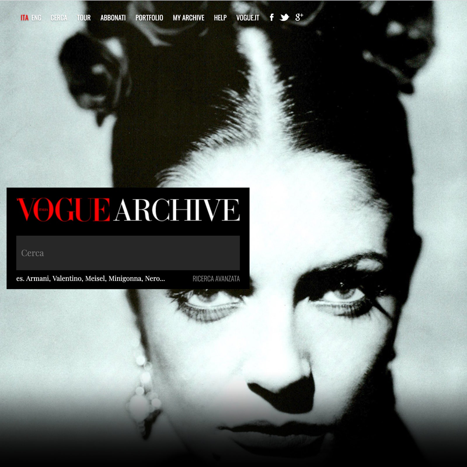 Vogue Italia: l'archivio è free per un mese