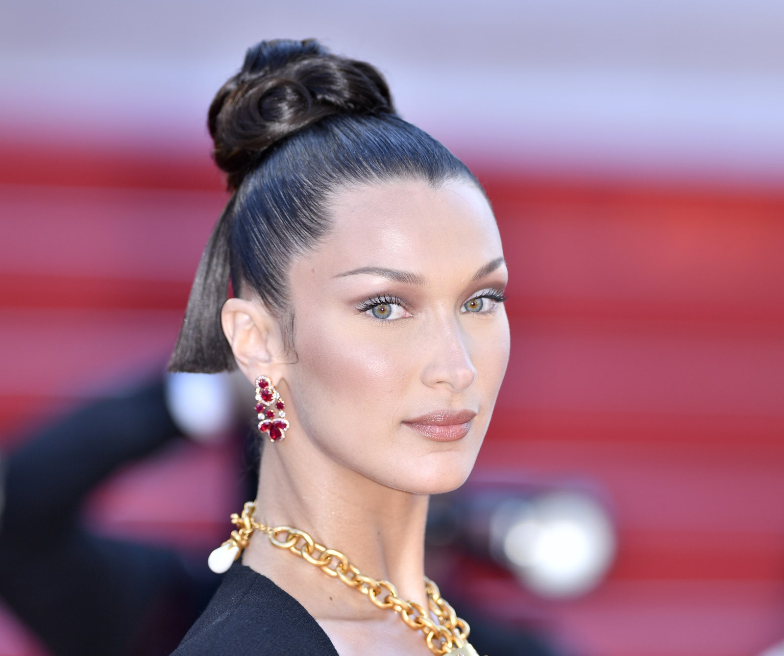 Image may contain Face Human Person and Bella Hadid