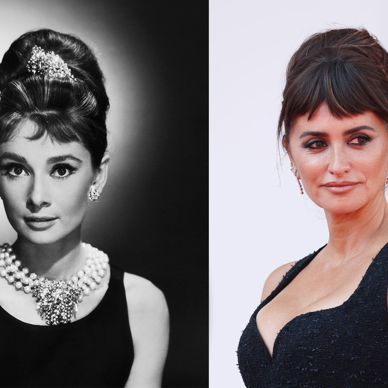 Penélope Cruz e il beauty look ispirato a Audrey Hepburn