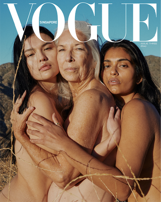 Vogue Singapore Febbraio 2021 Alicia Olivas Sejal Sharma Judith Ann Warren. Fotografate da Magdalena Wosinska.