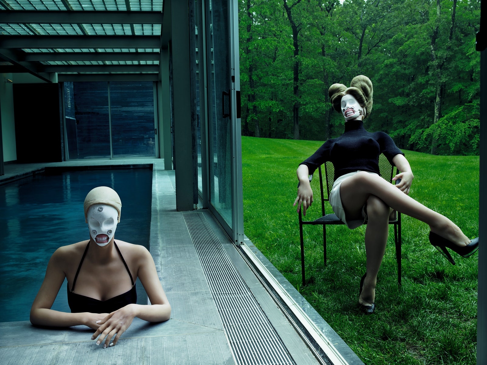 Fear of aging Suburbia Vogue agosto 2012 Steven Klein Courtesy of Phaidon