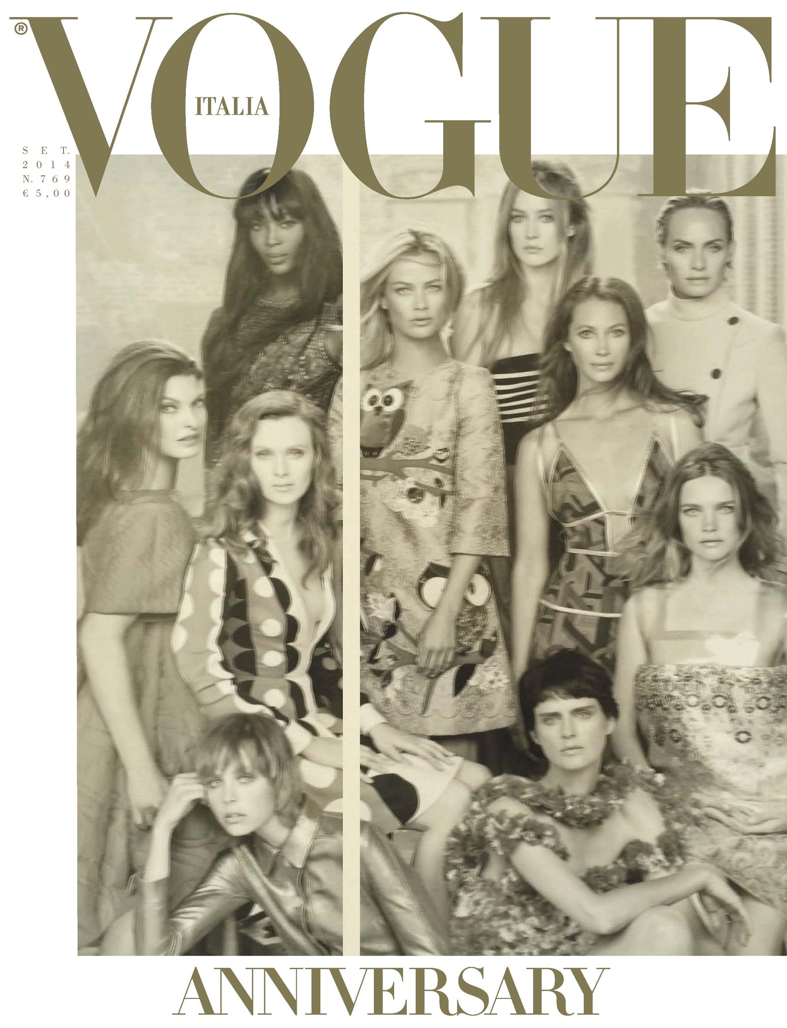 Vogue Italia settembre 2014 Steven Meisel