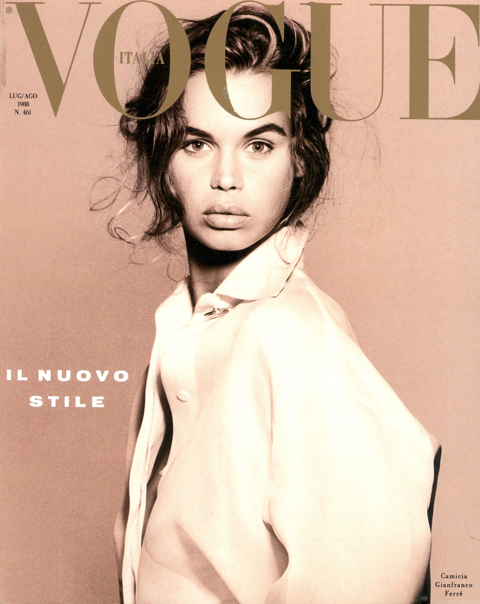 Vogue Italia luglio agosto 1988 Steven Meisel