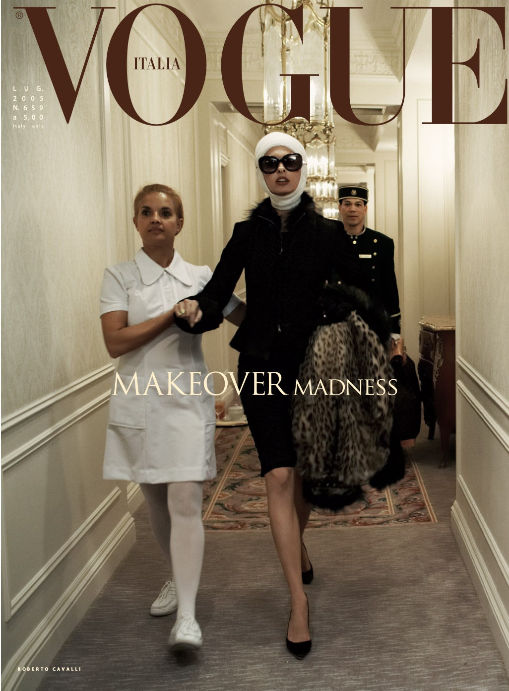 Makover madeness Luglio 2005 Steven Meisel