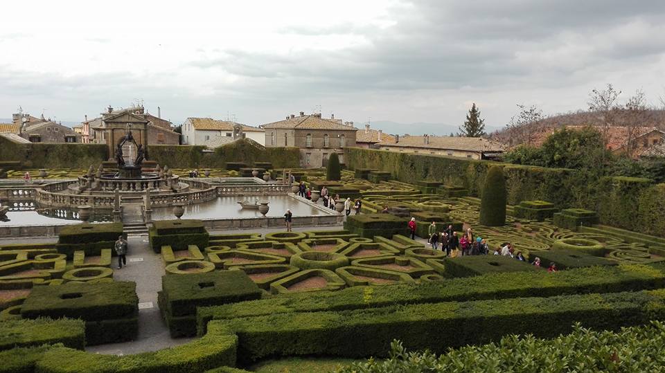 Il giardino storico di Villa Lante.