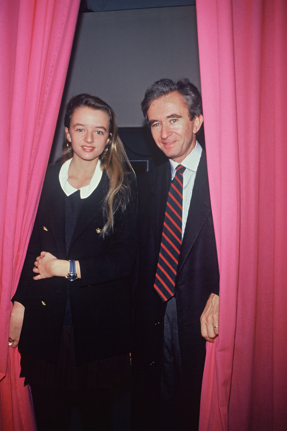 Delphine e Bernard Arnault