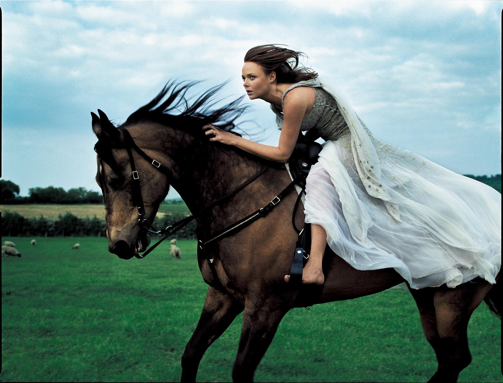Stella McCartney fotografata da Annie Leibovitz “VOGUE” Agosto 2004