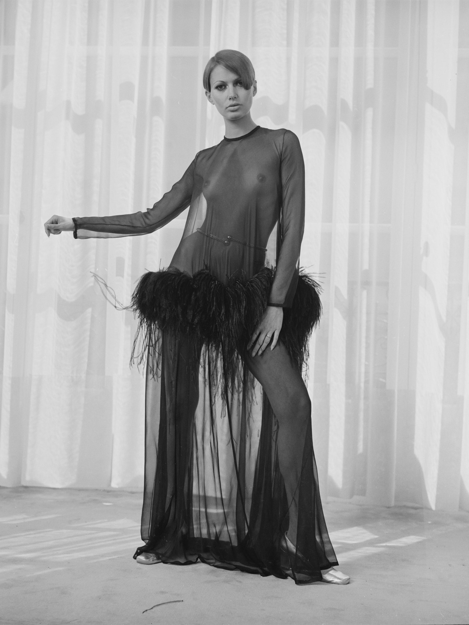 Danielle Luquet de Saint Germain in Yves Saint Laurent 1968