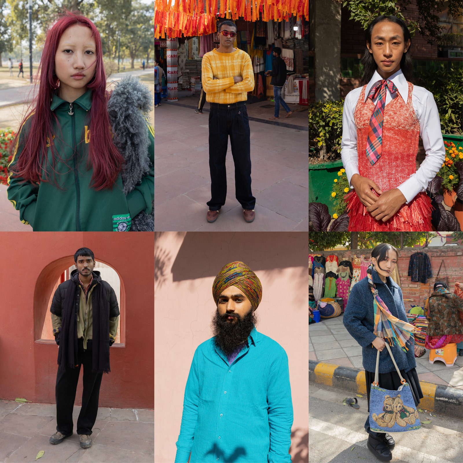 Lo street style a Delhi? È sperimentale e coloratissimo. Guardate questi 10 look