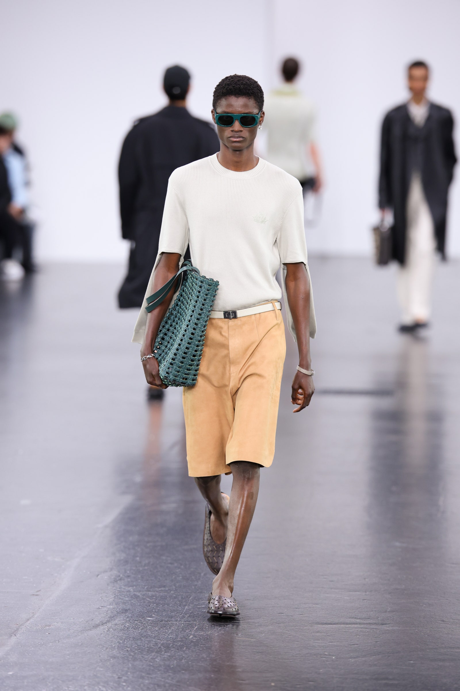 Un look della collezione Fendi PrimaveraEstate 2025