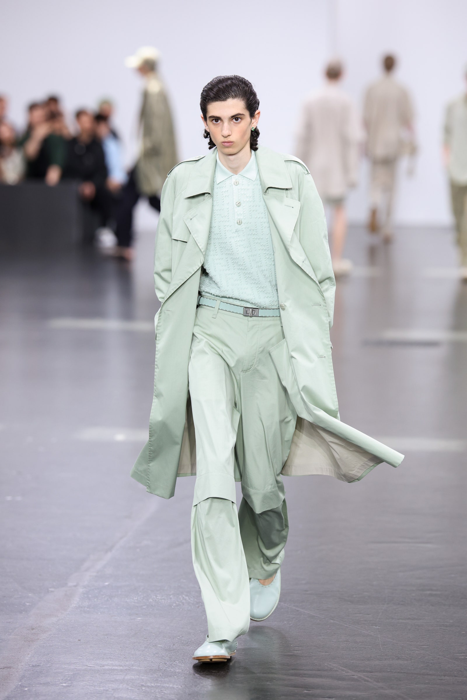 Un look della collezione Fendi PrimaveraEstate 2025