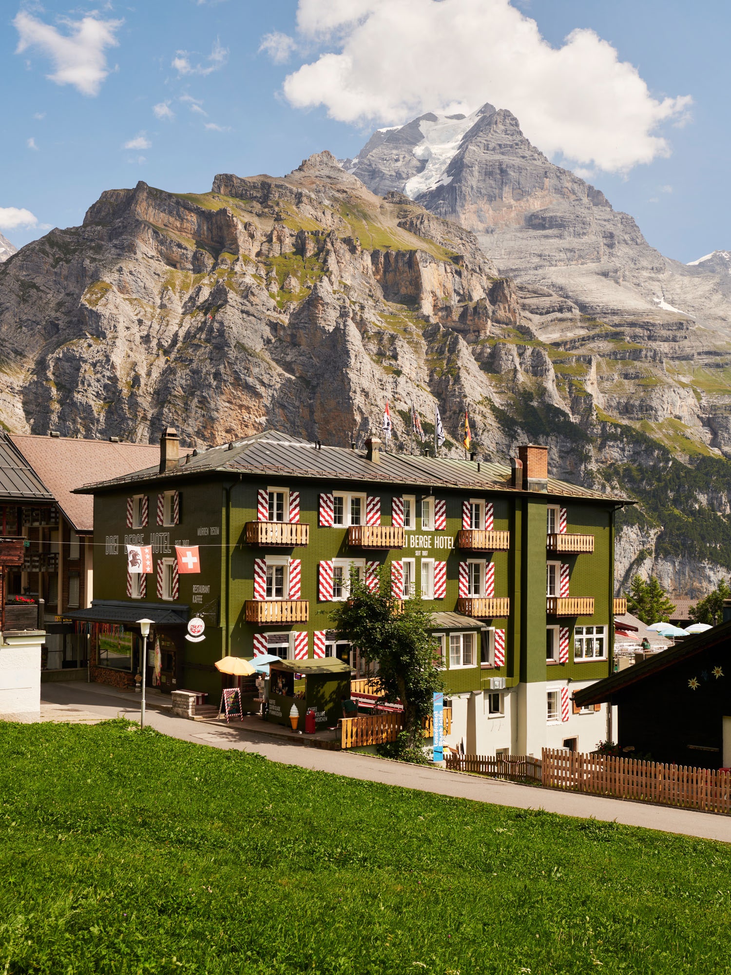 L'Hotel Drei Berge in Svizzera