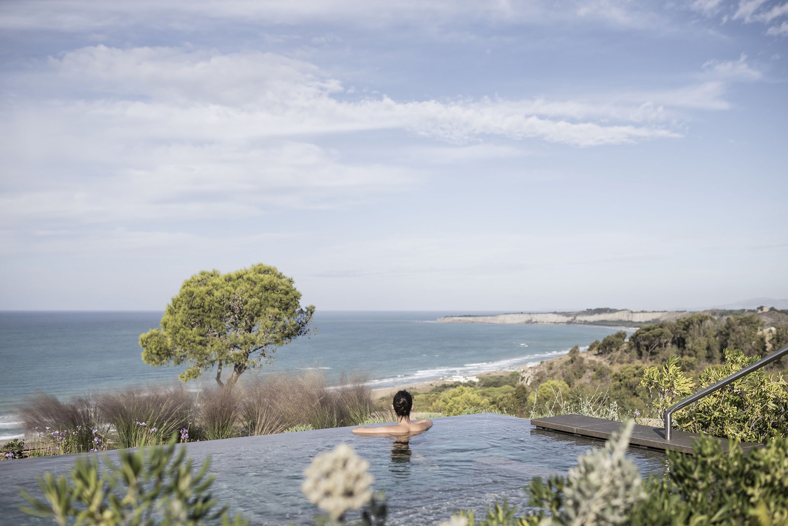 Una delle piscine dell'Adler Spa Resort.