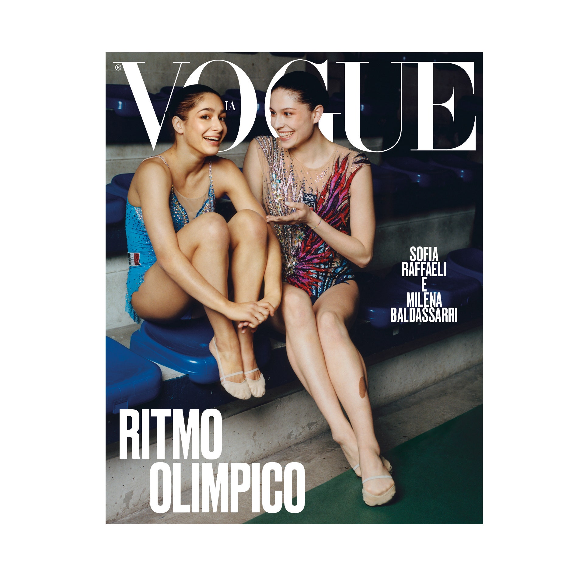 Milena Baldassarri e Sofia Raffaeli meravigliose alle Olimpiadi 2024: la digital cover di Vogue