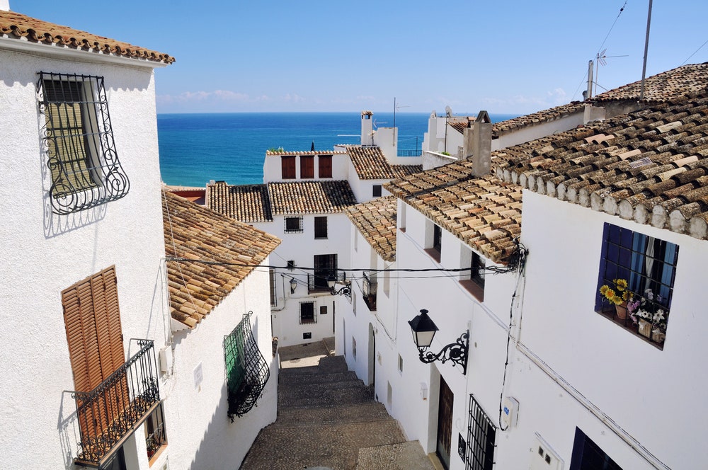 Le case bianche di Altea