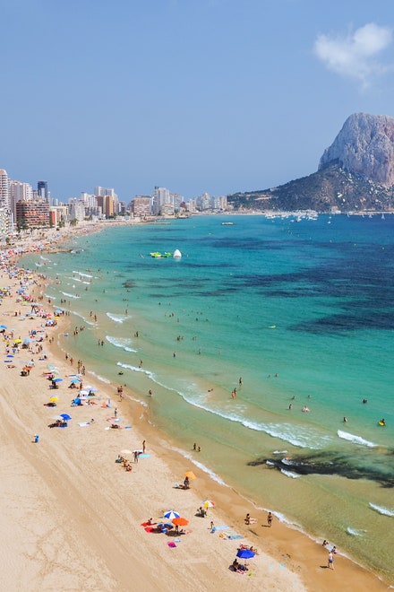 Vista sul Peñón d'Ifach