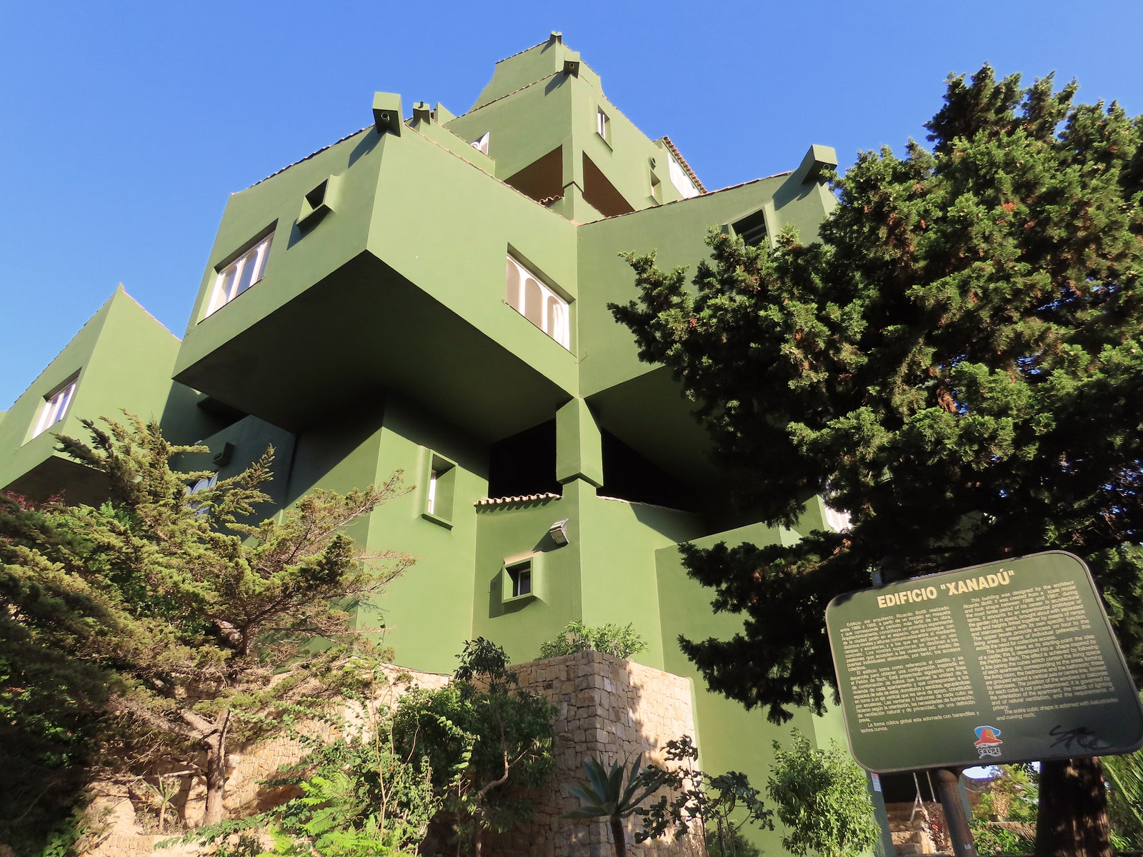 L'edificio Xanadù a Calpe