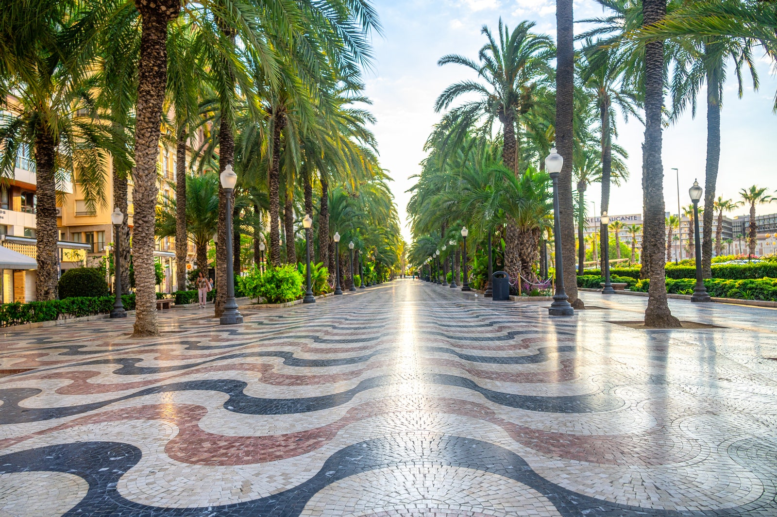 La Explanada a Alicante