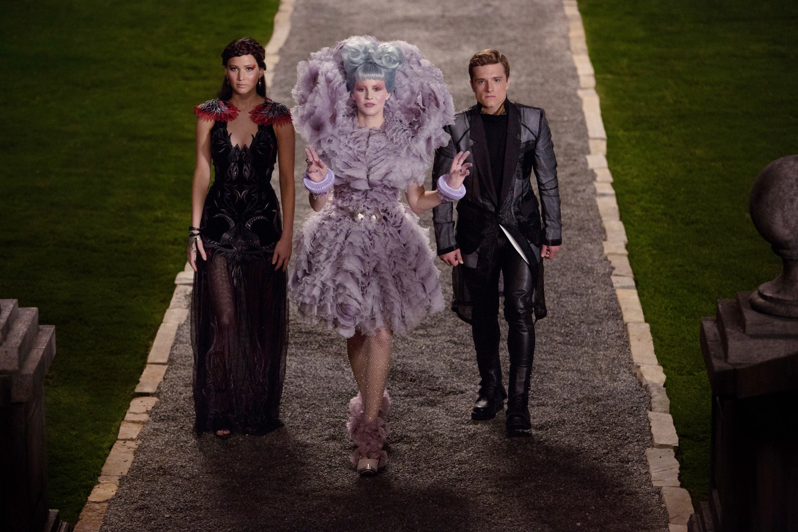 Effie Trinket in una scena degli Hunger Games