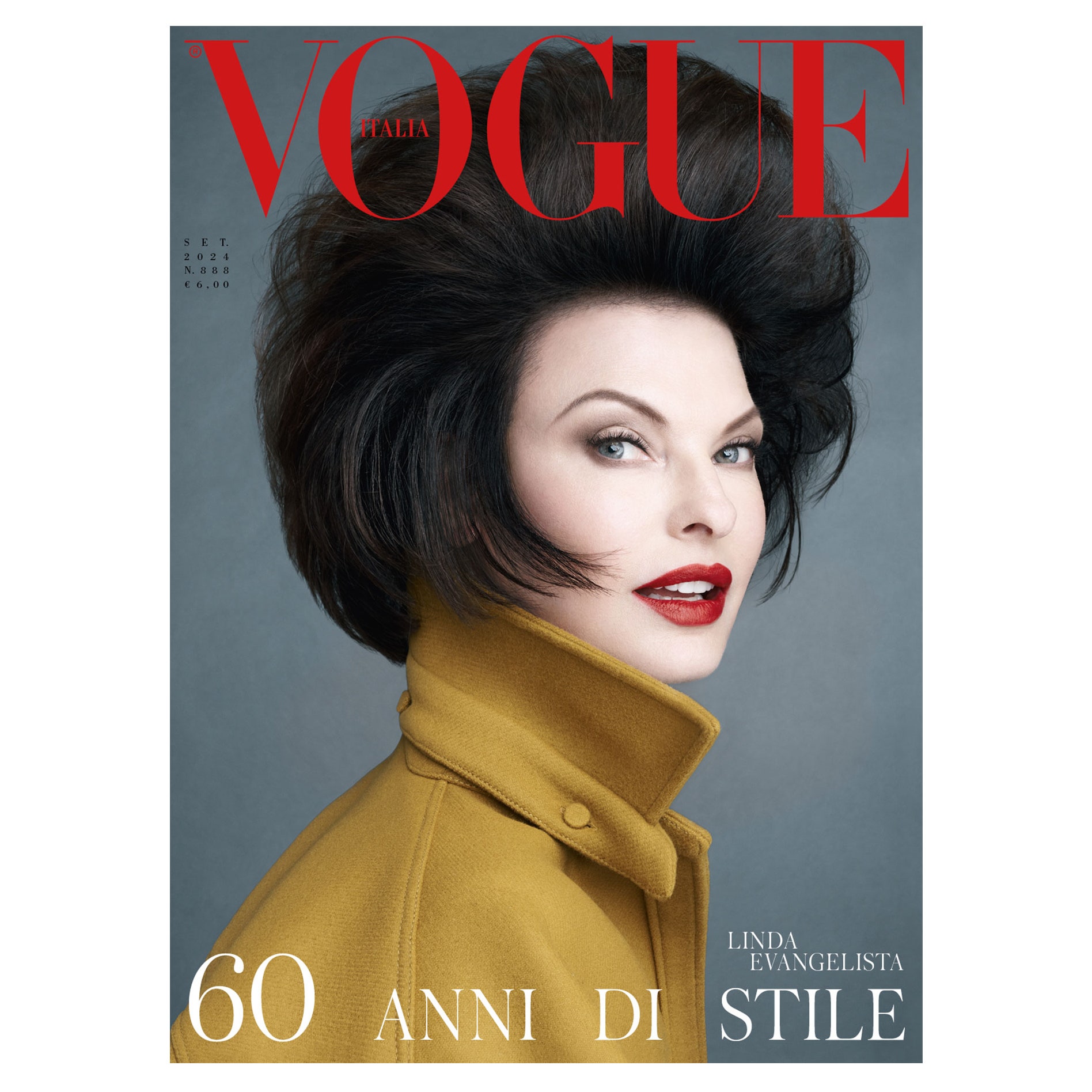 Linda Evangelista, l'intervista e la cover di Steven Meisel per l'anniversario di Vogue 60: «Se sentite che qualcosa non va nel vostro corpo, fate degli esami perché la conoscenza, così come la prevenzione, salva la vita»