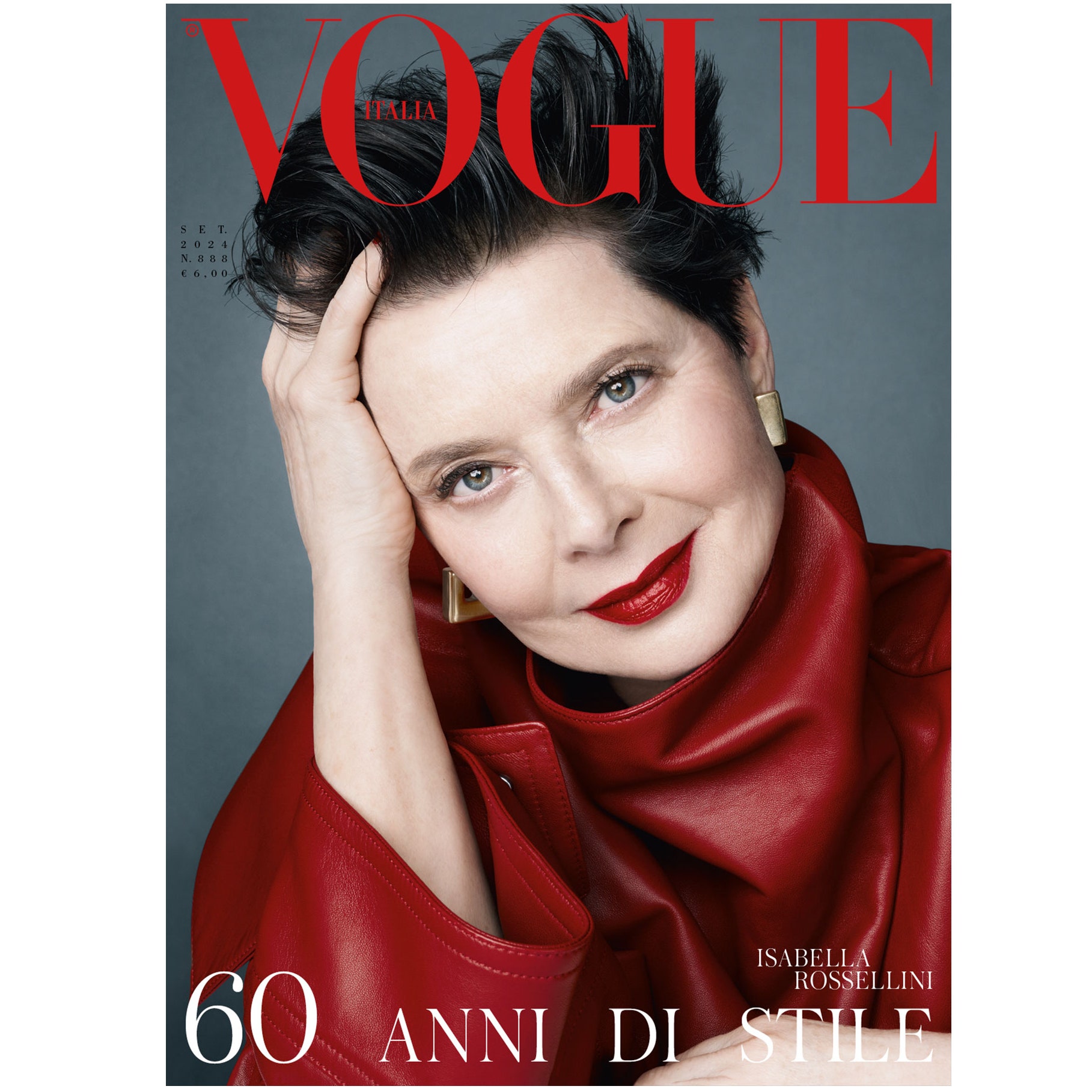 Isabella Rossellini, l'intervista e la cover di Steven Meisel per l'anniversario di Vogue 60: «Ci siamo divertiti senza sapere che avremmo segnato la moda»