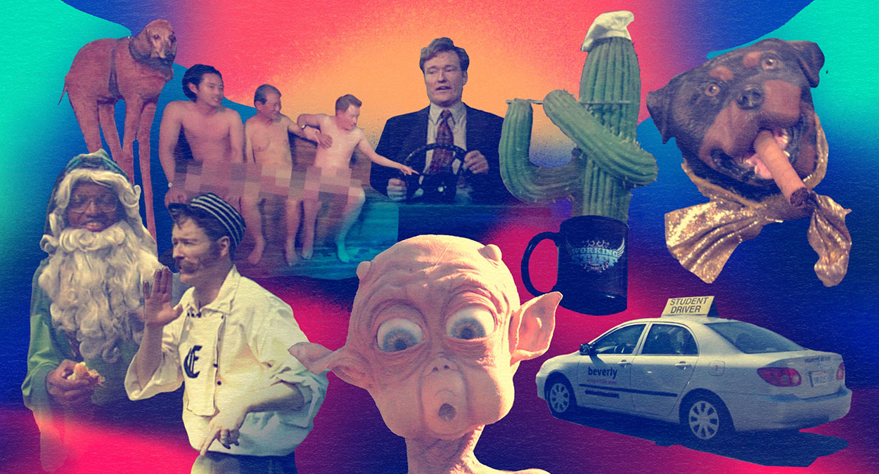 Conan O’Brien’s 15 Best Late-Night Comedy Bits of All Time