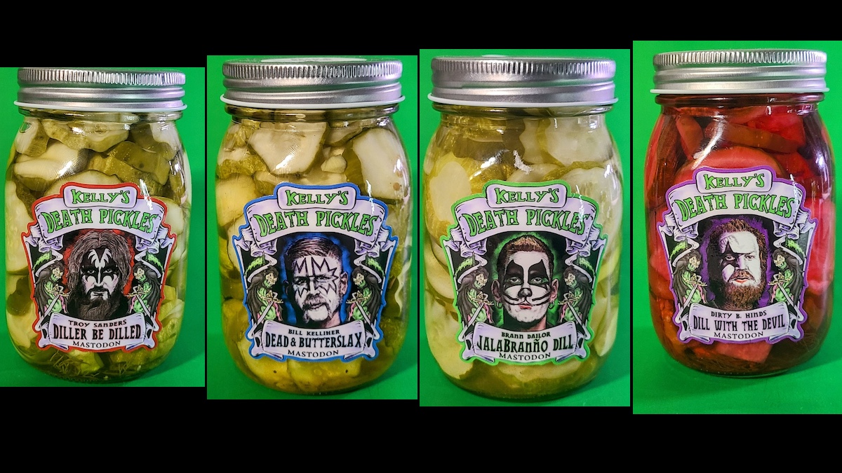 Brine and Thunder: Mastodon Are Selling Custom Pickles