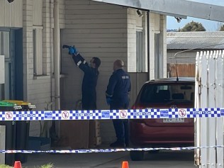 A newborn baby is fighting for life after being found outside a home in Dandenong North on Friday.The baby was found with life-threatening injuries outside a home on Gladstone Rd about 2.40am. Picture: Gemma Scerri