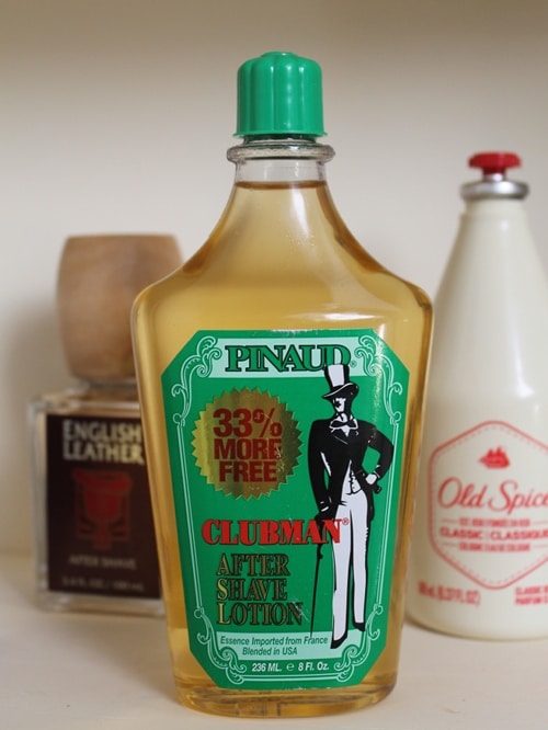 Pinaud clubman after-shave lotion bottle. 