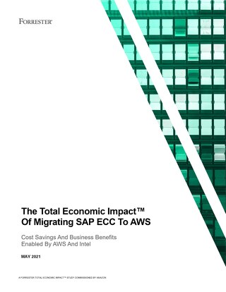 The Total Economic Impact™ of migrating SAP ECC to AWS