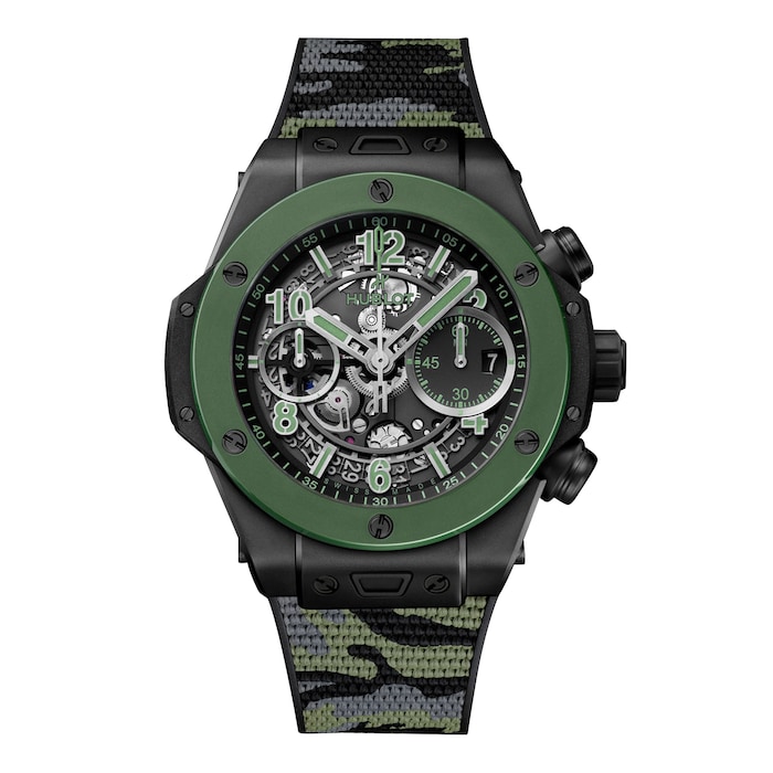 Hublot Big Bang Unico 42mm Mens Watch Green The Watches Of Switzerland Group Exclusive