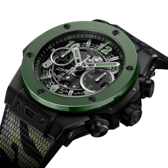 Hublot Big Bang Unico 42mm Mens Watch Green The Watches Of Switzerland Group Exclusive