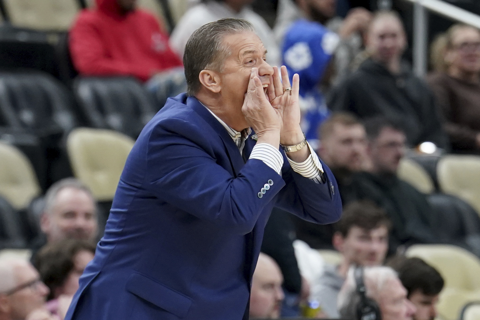 John Calipari has stepped down as coach of the Kentucky men's basketball team. 