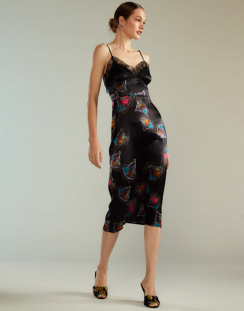 Emi Silk Slip Dress