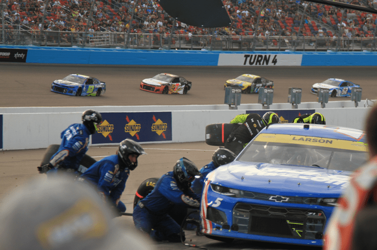 Photo of NASCAR race