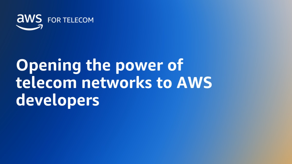 Opening the power of telecom networks to AWS developers 기능 카드