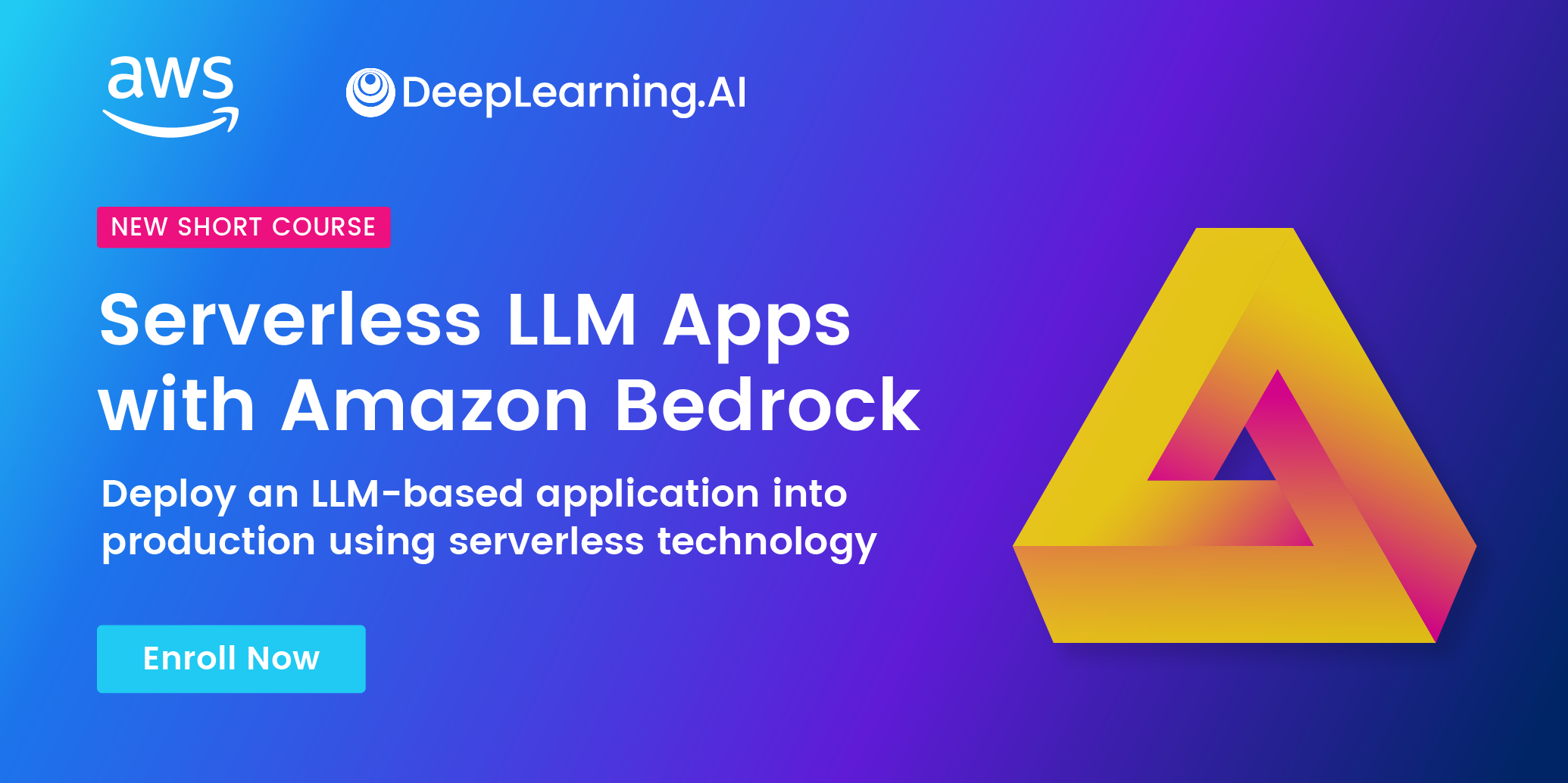 Cours sur les applications LLM sans serveur avec Amazon Bedrock