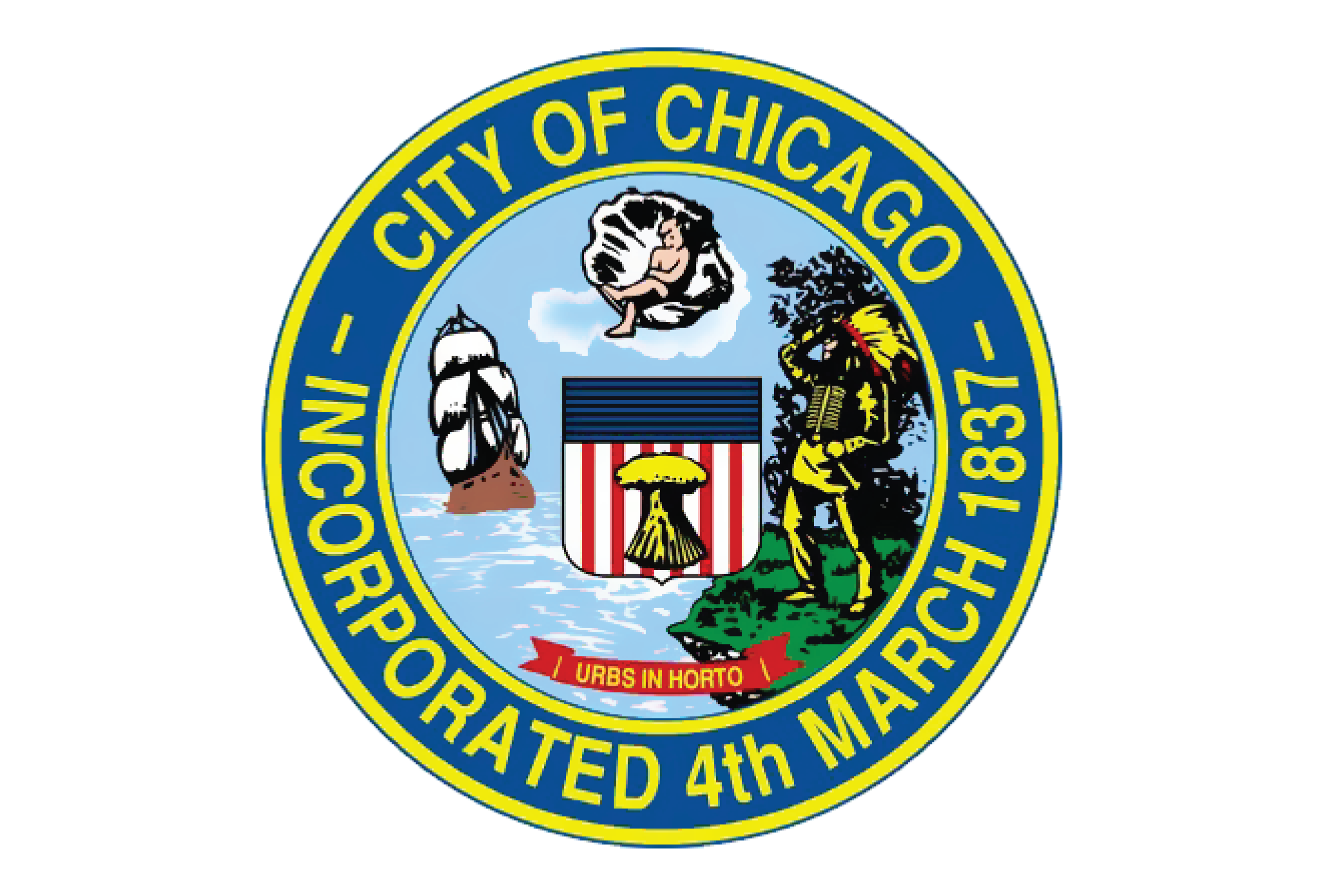 Siegel der Stadt von Chicago