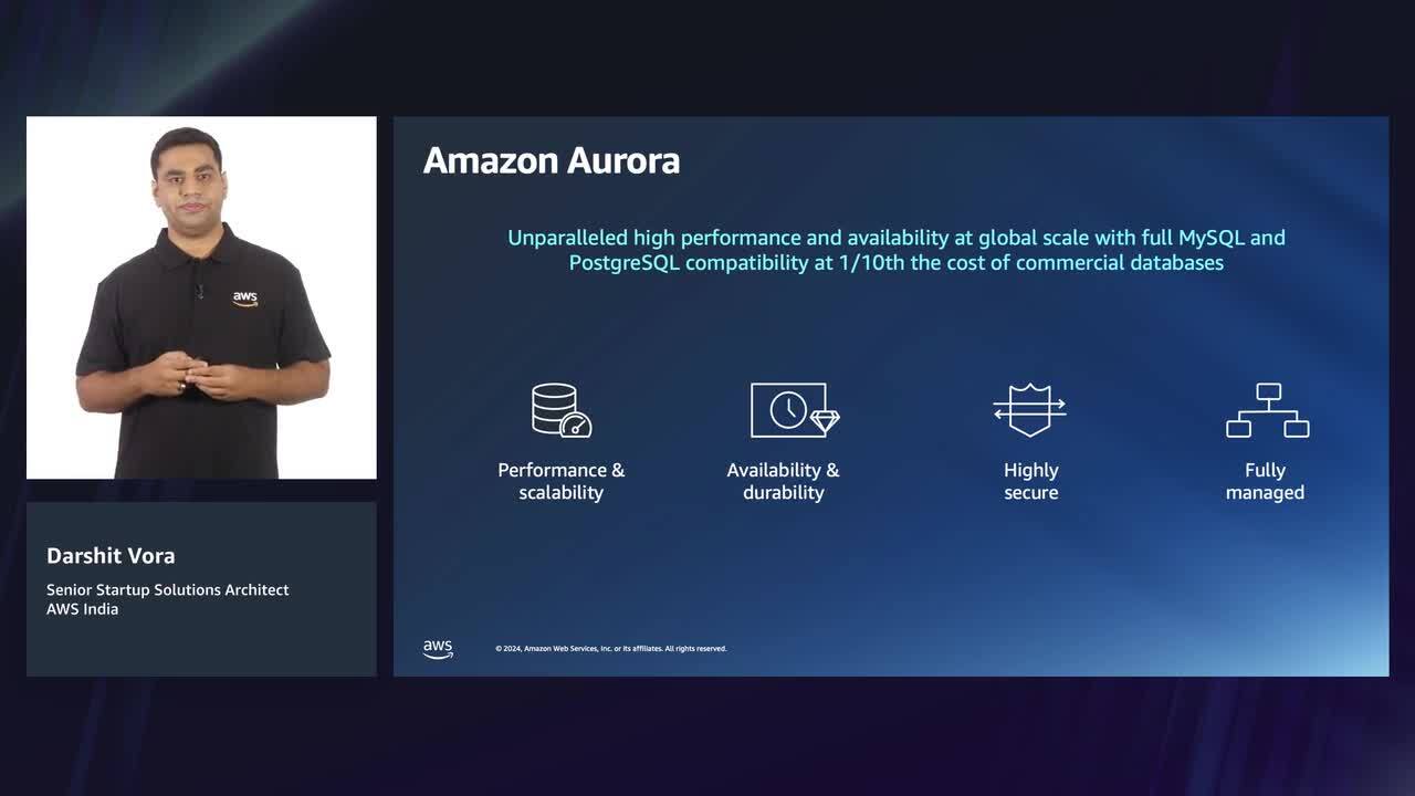 Extend ML capabilities to relational database-driven applications using AWS no-code/low-code solution (Level 200)