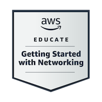 Insignia de Getting Started with Networking (Introducci&oacute;n a las redes)