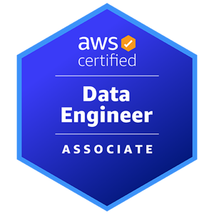 AWS Certified Data Engineer - Associate のバッジ