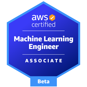 AWS Certified Machine Learning Engineer - Associate beta rozeti